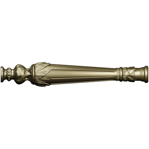 Regal Acanthus - detailed STL 3D model for CNC baluster milling