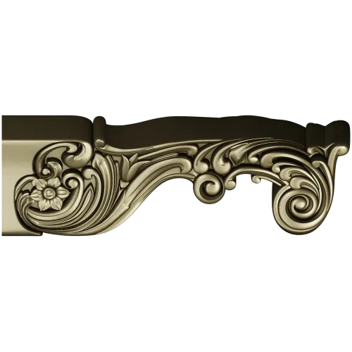 Резная ножка в стиле рококо - 3D модель STL для ЧПУ