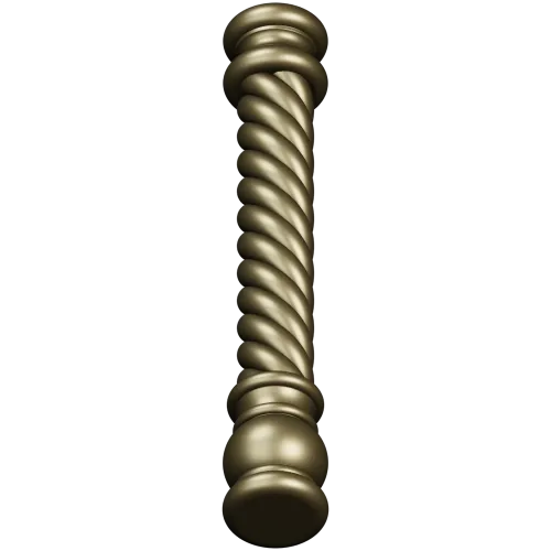 Twisted Barley-Sugar Baluster STL for CNC
