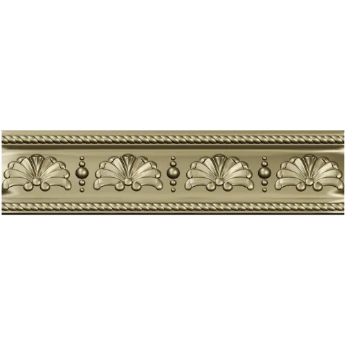 Фриз Ракушка - багетная 3D модель STL для ЧПУ