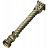 Spiral Acanthus Baluster - STL 3D model for CNC router