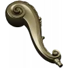 Serpentine Scroll Baluster STL 3D model for CNC router