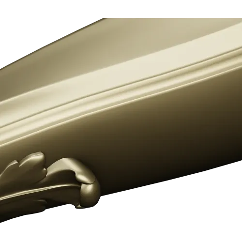 Serpentine Scroll Baluster STL 3D model for CNC router