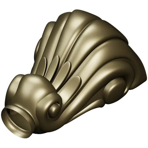 Ракушка-Волюта - 3D модель ножки в формате STL для ЧПУ