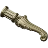 Acanthus Scroll Leg - Baroque Decorative Furniture Leg STL