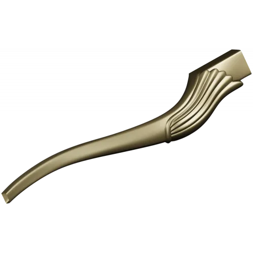 Curved Decorative Baluster - STL 3D Model for CNC Routing