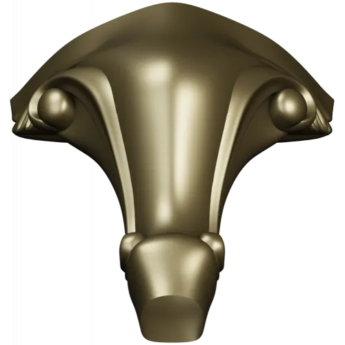 Rococo Acanthus Leg STL Model