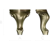 Rococo Acanthus Leg STL Model