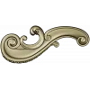 Regency Acanthus Scroll - STL 3D model for CNC routing