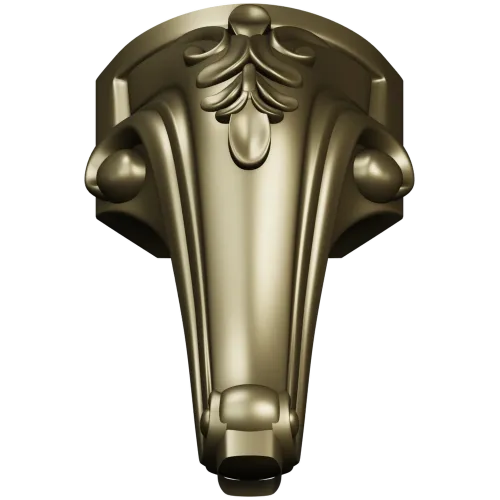 Acanthus Scroll Furniture Leg STL for CNC