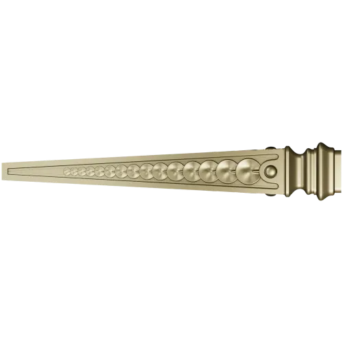 Beaded Tapered Baluster - STL 3D model for CNC milling