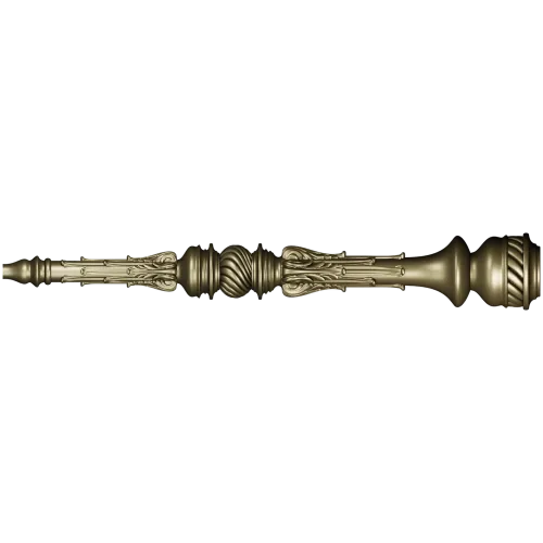 Regal Twist Baluster - STL 3D model for CNC milling