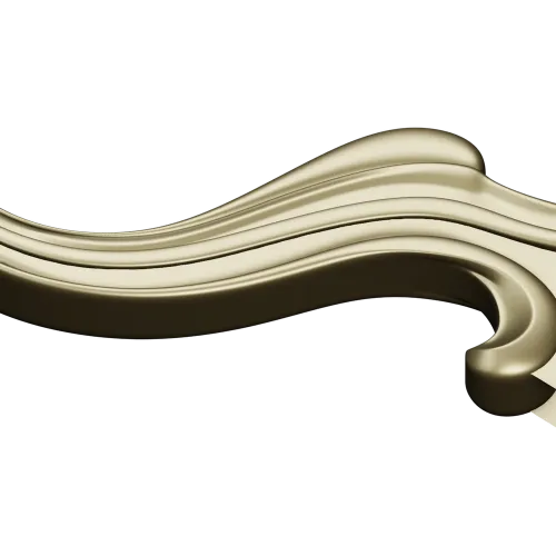 Rococo Scroll Applique - STL 3D model for CNC wood carving