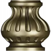Fluted Auric Baluster STL