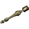Regal Rosette Baluster - detailed STL 3D model for CNC