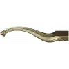 Decorative S-Curve Furniture Leg - STL 3D Model for CNC Milling