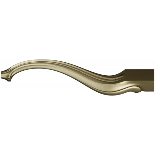 Decorative S-Curve Furniture Leg - STL 3D Model for CNC Milling