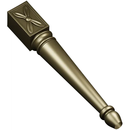 Балясина-ножка Флора - 3D STL модель для ЧПУ