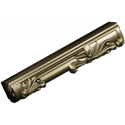 Aurelia Ribbon Moulding - STL 3D model for CNC
