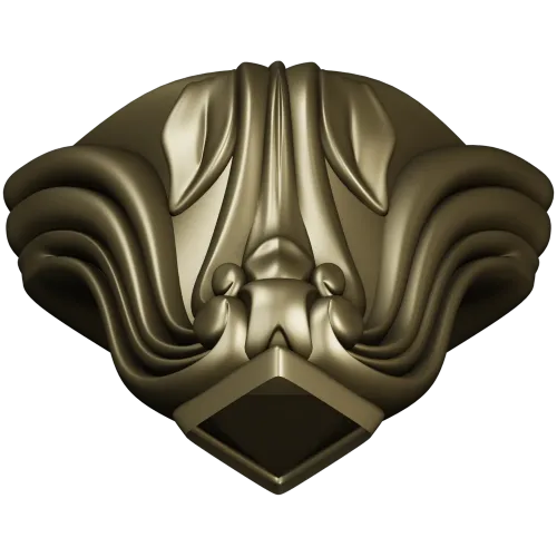 Капитель Элегия - 3D модель STL для ЧПУ