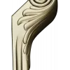 Мебельная ножка с завитком - 3D STL модель для ЧПУ