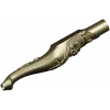 Carved Rosevine Baluster - STL 3D model for CNC carving