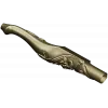Carved Rosevine Baluster - STL 3D model for CNC carving