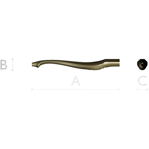 Elegant S-shaped Baluster - STL 3D model for CNC
