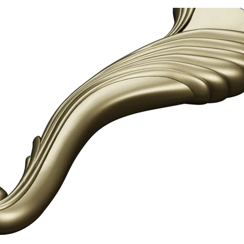 Cabriole Scroll Leg STL for CNC Milling