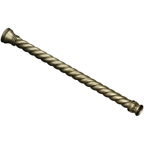 Regal Spiral Baluster - STL 3D model for CNC milling