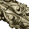 Acanthus Scroll Baluster - STL 3D model for CNC milling