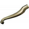 Carved Curved Furniture Leg - STL 3D Model for CNC Milling