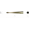 Изогнутая мебельная ножка STL - 3D модель для ЧПУ