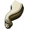 Rococo Cabriole Leg STL 3D model for CNC
