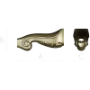 Acanthus Scroll Furniture Leg - STL 3D Model for CNC