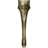 Rococo Floral Cabriole Leg - STL 3D Model for CNC