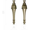 Regal Fluted Baluster (STL 3D model)