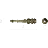 Ornate Twisted Orb Baluster STL for CNC