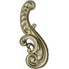 Baroque Acanthus Scroll STL 3D Model for CNC