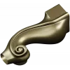 Ornate S-Scroll Baluster STL 3D Model for CNC Milling