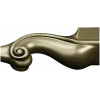 Ornate S-Scroll Baluster STL 3D Model for CNC Milling