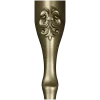 Fleuron Baluster - detailed STL 3D model for CNC milling