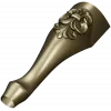 Fleuron Baluster - detailed STL 3D model for CNC milling