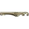 Rococo Acanthus Arm STL for CNC Router