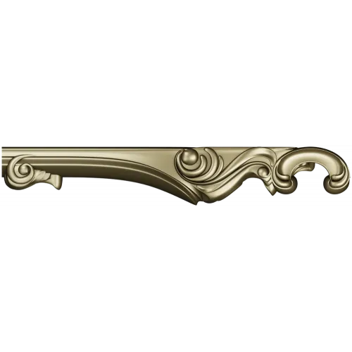 Rococo Acanthus Arm STL for CNC Router