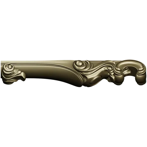 Rococo Acanthus Arm STL for CNC Router