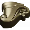 Regal Scroll Corbel - STL 3D model for CNC carving