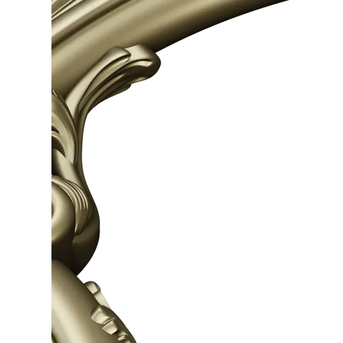 Рокайльная мебельная ножка для ЧПУ - 3D модель STL