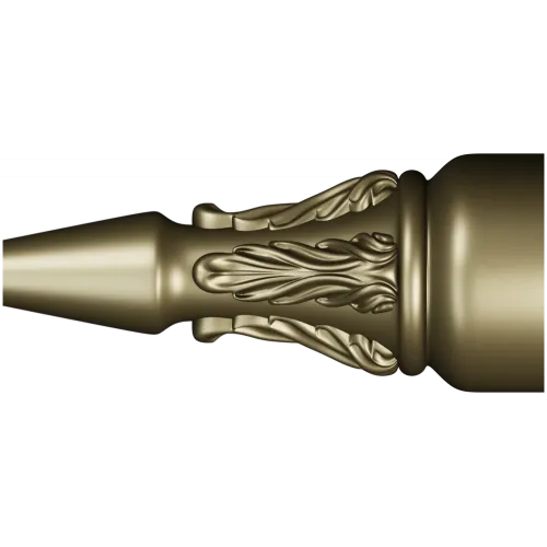 Florentine Acanthus Finial - ornamental baluster STL 3D model for CNC