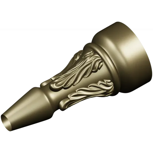 Florentine Acanthus Finial - ornamental baluster STL 3D model for CNC